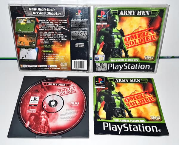 ARMY MEN OMEGA SOLDIER PSX 3XA game