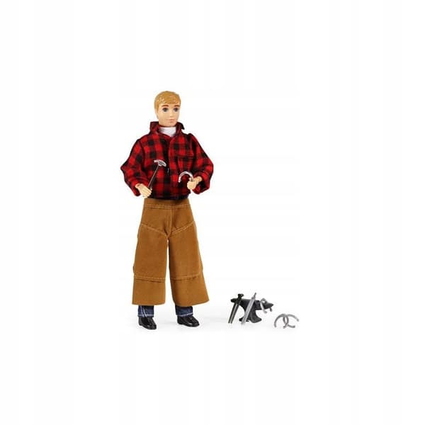 Breyer Traditional 530 – Jake the Blacksmith doll with tools