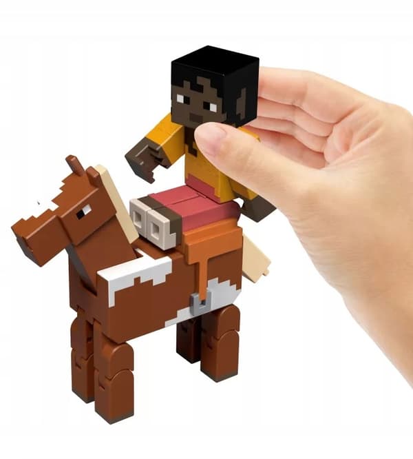 MINECRAFT FIGURINES 2-PACK + ACCESSORIES JCN57