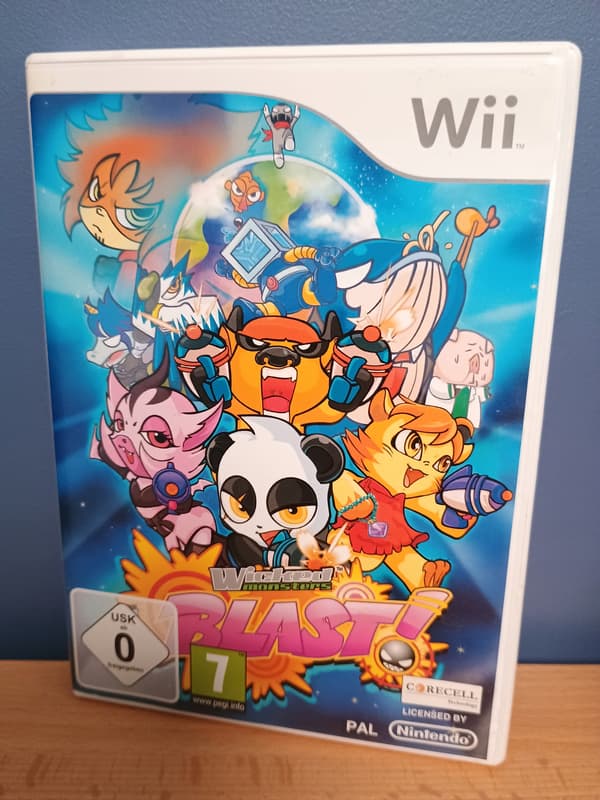 Wicked Monsters BLAST! Nintendo Wii, English, complete set