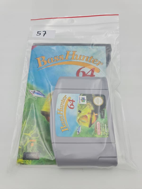 NINTENDO 64 BASS HUNTER 64