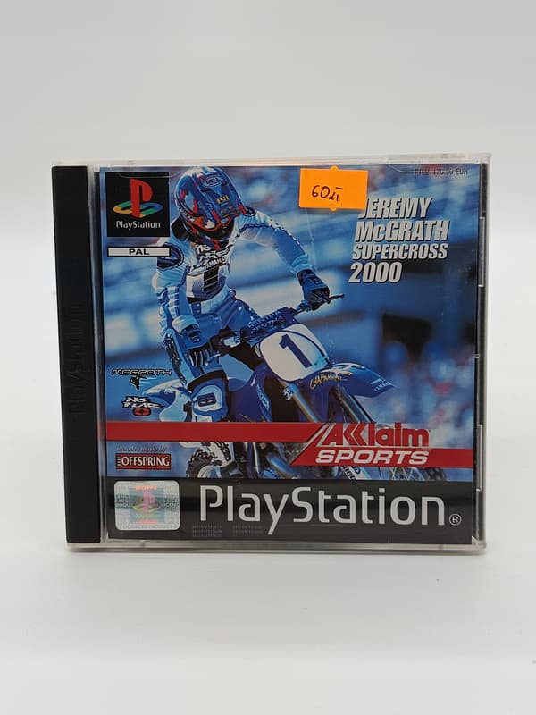 JEREMY MCGRATH SUPERCROSS 2000 PlayStation (PSX) – boxed