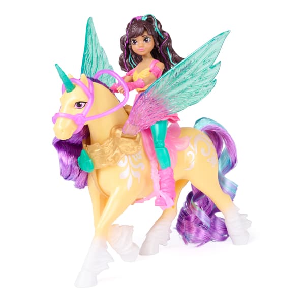Spin Master Unicorn Academy: Leaf & Ava’s Magical Wings, 11 cm