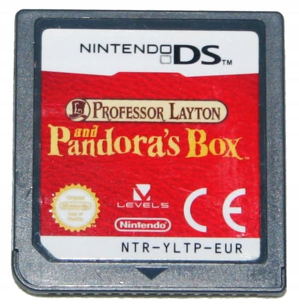 Professor Layton and Pandora's Box – Nintendo DS.