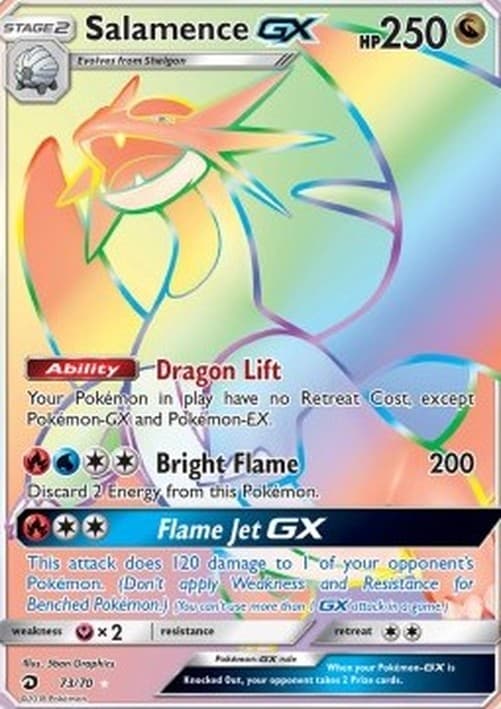 Pokemon Salamence GX