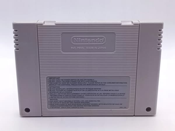 ROBOCOP VERSUS THE TERMINATOR GAME FOR SUPER NINTENDO (SNES) PAL