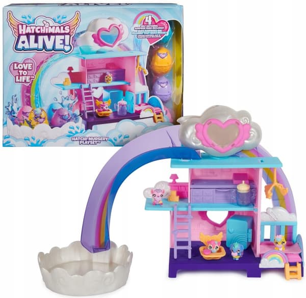 Hatchimals Alive Surprise: Pet Nursery – 4 Hatching Figures