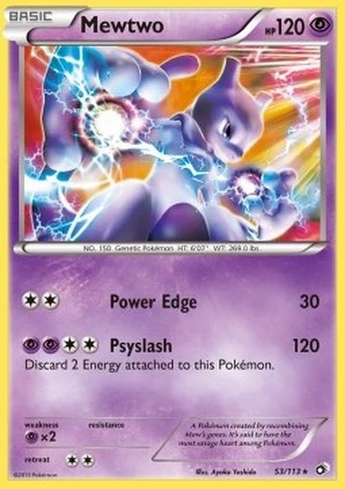 Pokemon TCG Mewtwo