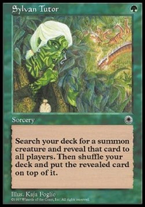 Magic: The Gathering Sylvan Tutor