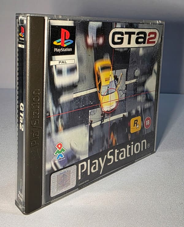 GRAND THEFT AUTO 2 GTA 2 PSX 3XA READ THE DESCRIPTION!