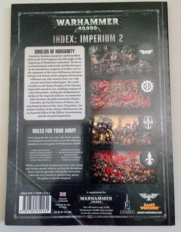 WARHAMMER 40,000 Index: The Imperium 2 (ENG)