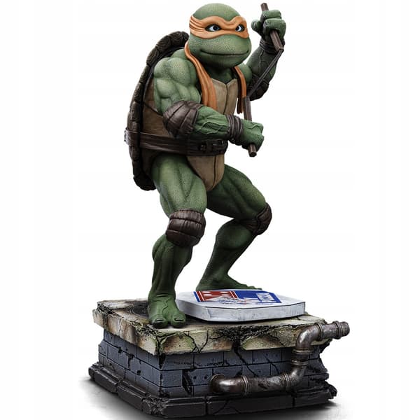 IRON STUDIOS TMNT – Michelangelo, 1:10 – 19 cm