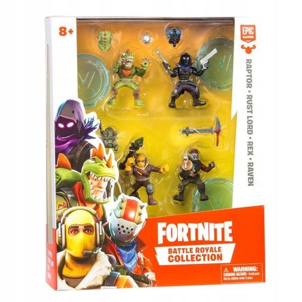 Fortnite Battle Royale Team Set Figures – 4 Figures