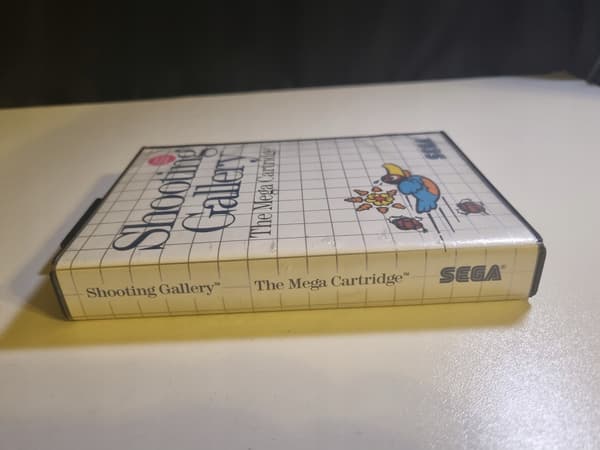 Shooting Gallery for the SEGA MASTER SYSTEM, complete with box and manual.