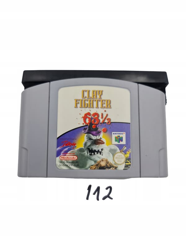 NINTENDO 64 CLAY FIGHTER 63 1/3