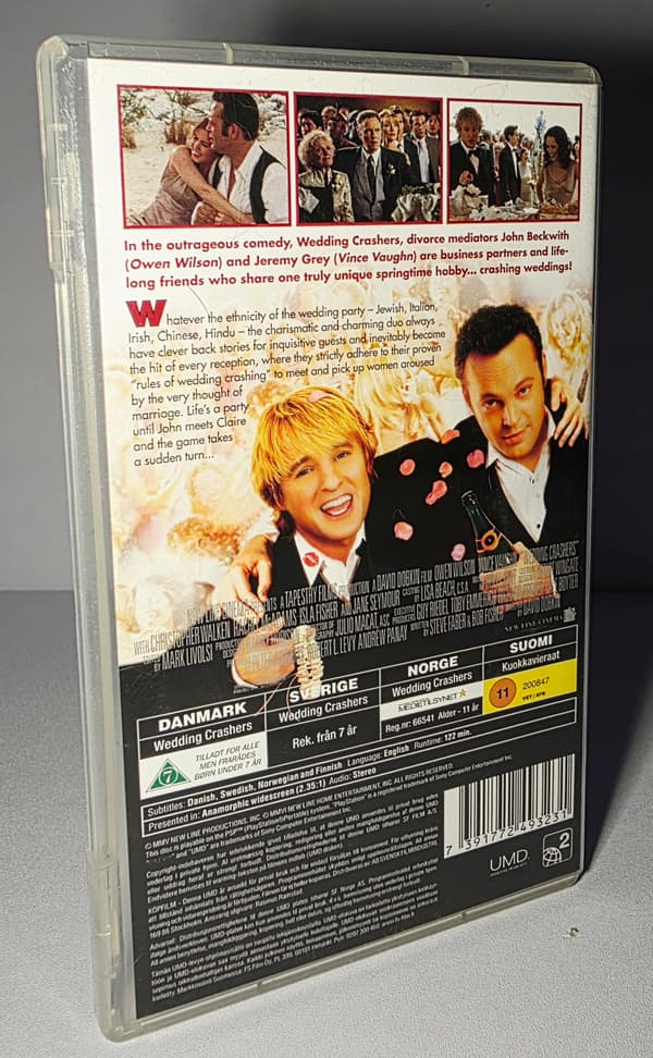WEDDING CRASHERS PSP UMD VIDEO – DISK IN GOOD CONDITION -5