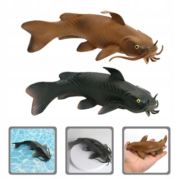2 DECORATIVE FISH MODELS – REALISTIC COLOURS AND DETAILS