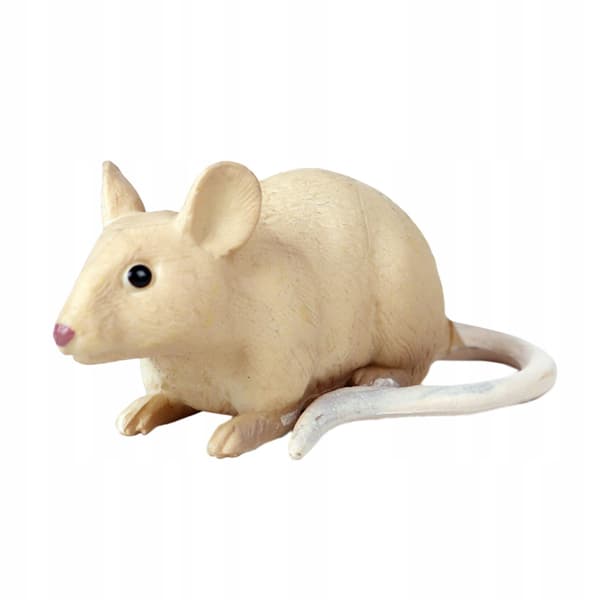 Realistic mouse model Sculptures Collectables Educational mice A-style toy