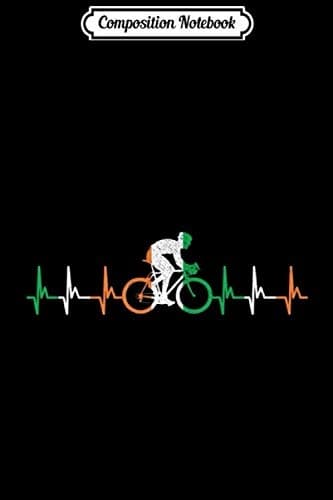 Composition Notebook: Men’s St Patrick’s Day Irish Cycling Cool Cyclist Gift J