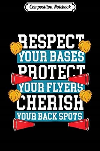 Composition Notebook: Women’s Respect, Bases, Protect, Fliers, Cherish, Back Spot