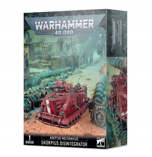 WARHAMMER 40K – ADEPTUS MECHANICUS SKORPIUS DISINTEGRATOR