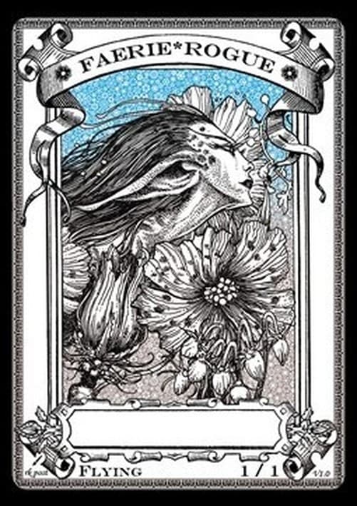 Magic: The Gathering Faerie Rogue Token