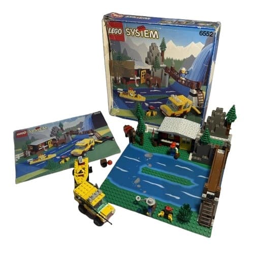 LEGO Set 6552 Rocky River Retreat Town