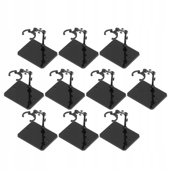 10 pcs. Figure display stand – Highly stable – MU stand