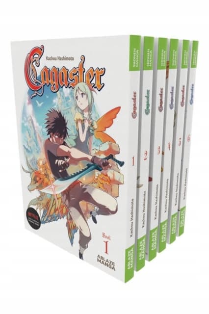 Cagaster Volumes 1–6: Collected Set by Kachou Hasimoto
