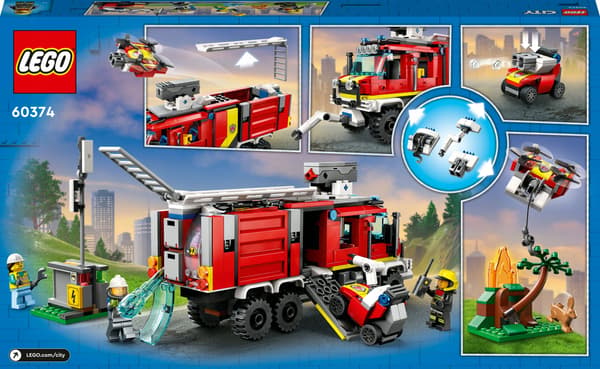 LEGO CITY Off-road Fire Engine 60374