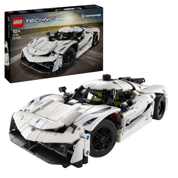 LEGO Technic 42184 White Koenigsegg Jesko Absolut