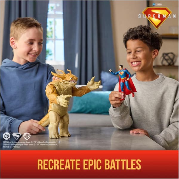 Superman DC Action Figure Set: Battle with the Slime Monster by Spin Master