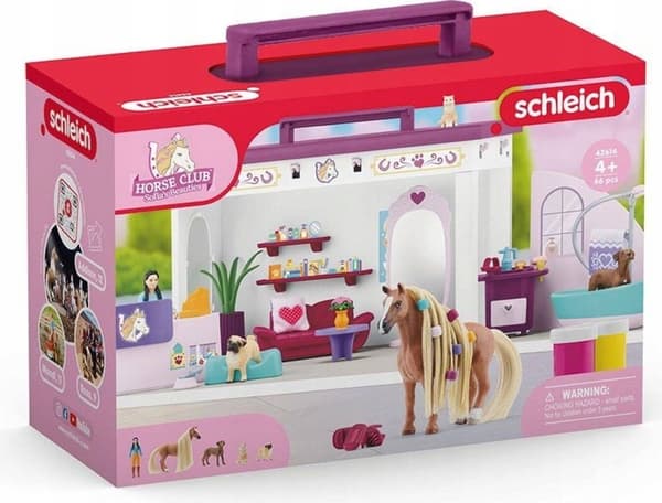 SCHLEICH SOFIA’S PET BEAUTY SALON + ACCESSORIES 42614