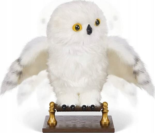 HARRY POTTER HEDWIG INTERACTIVE OWL WITH 15 FUNCTIONS – PLUSH TOY