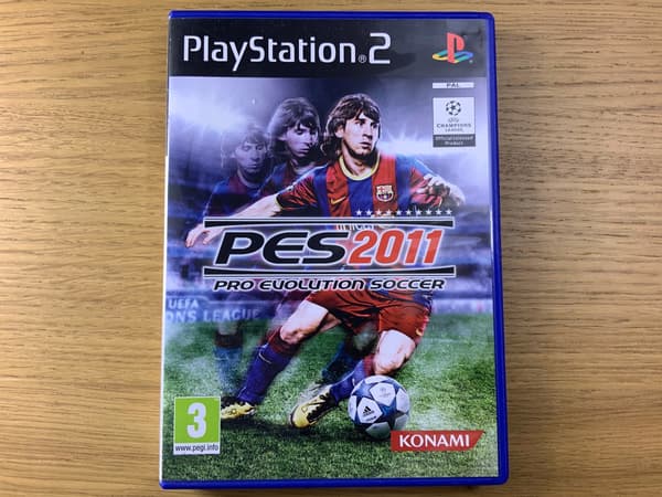 PES 2011 PRO EVOLUTION SOCCER – perfect disc – complete PS2 set