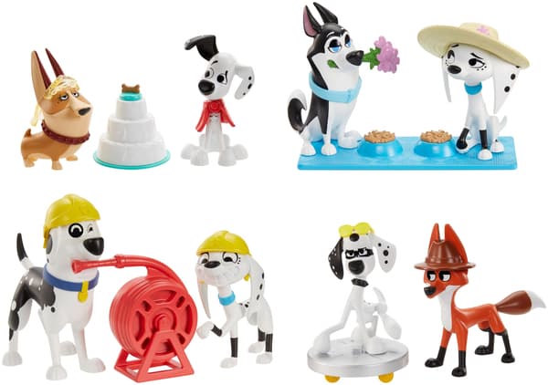101 DALMATIANS GBM37 FIGURES 2-PACK SURPRISE