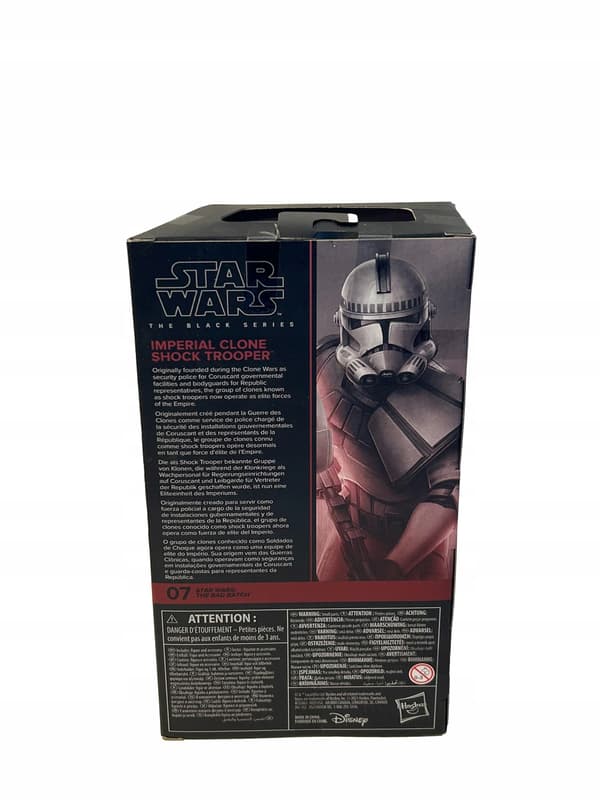 G239 HASBRO STAR WARS BLACK SERIES THE BAD BATCH CLONE SHOCK TROOPER 6''