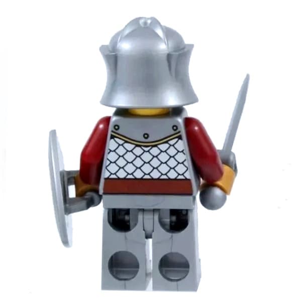 LEGO Castle – Gryff Knight + shield + sword! (Griffin Knight) idea232