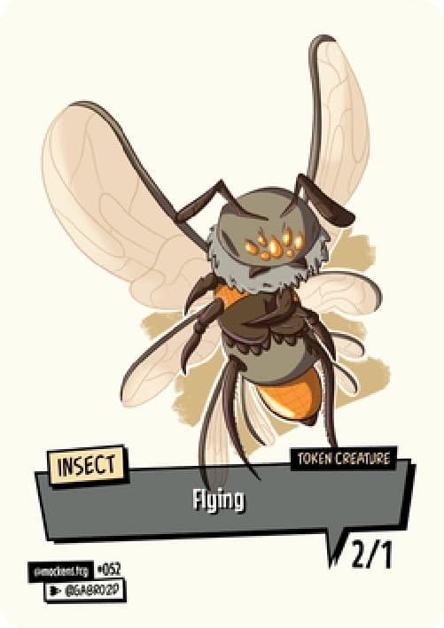Magic: The Gathering Insect Token
