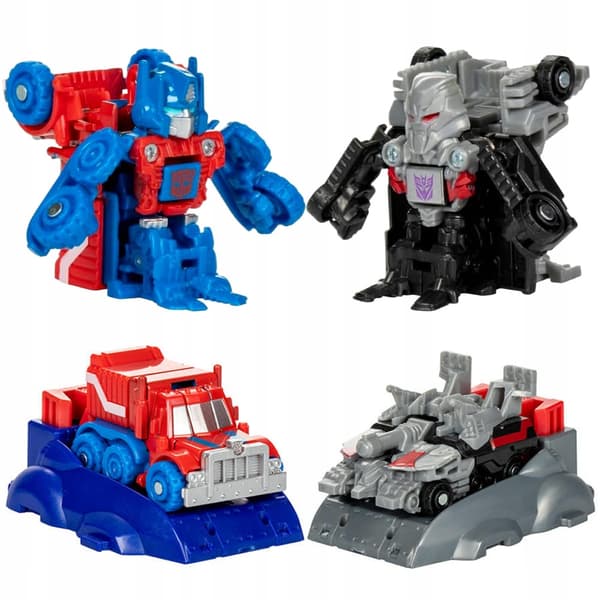 TRANSFORMERS AUTO ROBOT OPTIMUS PRIME & MEGATRON D-16 2-in-1 SET G0338