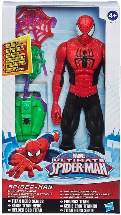 Hasbro Spider-Man figure with Deluxe accessories, 30cm