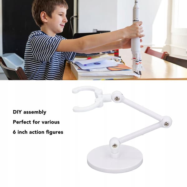 Figurine stand, plastic doll stand for collections