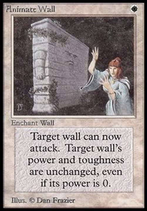 Magic: The Gathering Animate Wall