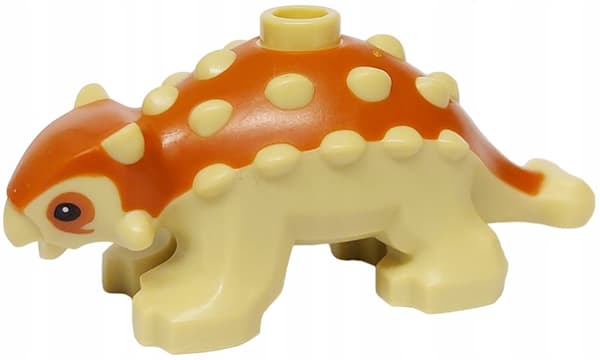 LEGO ANKYLOSAURUS DINOSAUR Tan 67443pb03