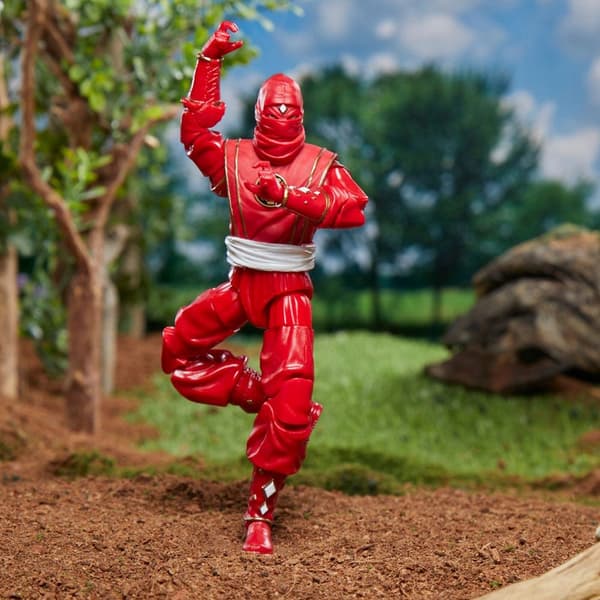 HASBRO POWER RANGERS FIGURE: Mighty Morphin Ninja Red Ranger
