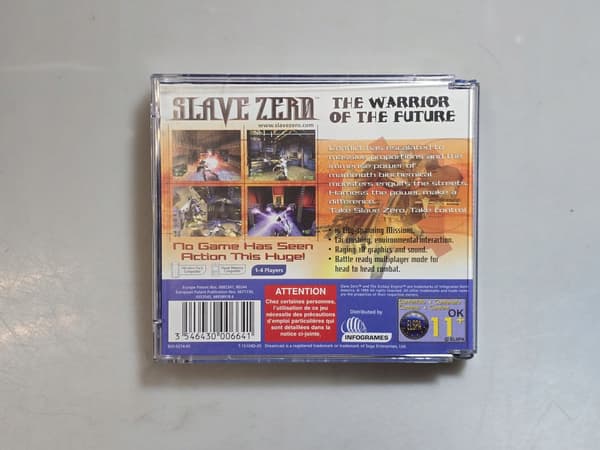SLAVE ZERO SEGA DREAMCAST