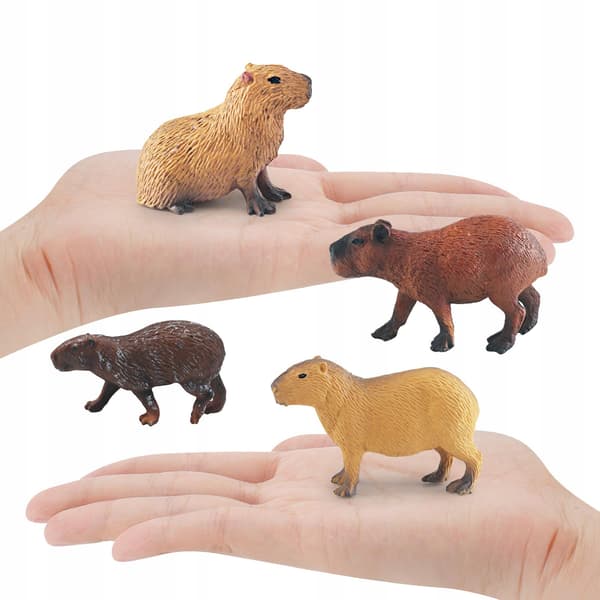 Capybara Model Simulation – Creative Animals – Decorative Mini Capybaras