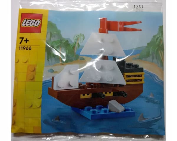 LEGO Creator 11966 – Explorer Ship Building Set – NEW Polybag