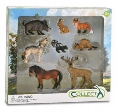 Forest Animals Set – 8 pieces