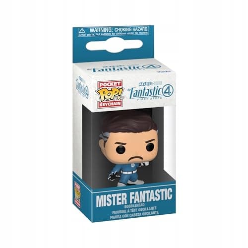 Funko Pop! Fantastic Four Keyring – Mr Fantastic 2025